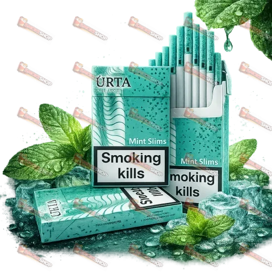 URTA Mint Slims — ментолові сигарети формату Slims