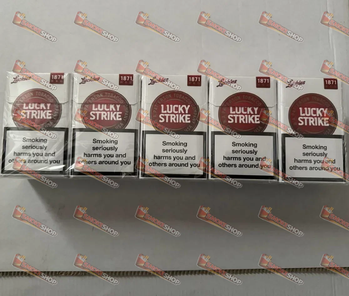 Lucky Strike Red KS — сигарети King Size круг