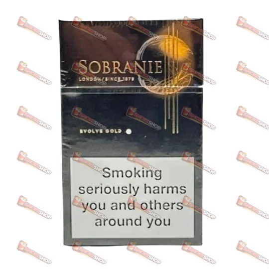 Сигарети Sobranie KS Evolve Gold з турбо фільтром
