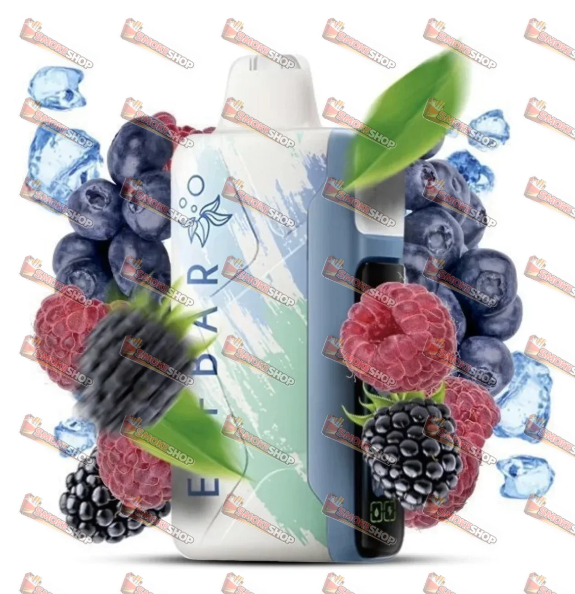 Elf Bar Ice King 45000 Blue Razz Ice (Ягідний лимонад з льодом)