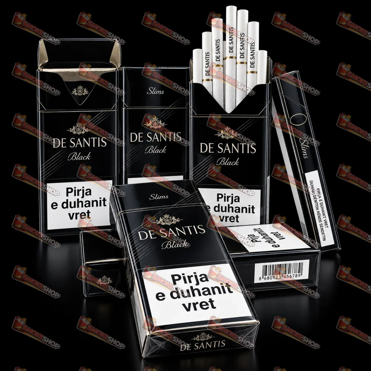 Сигарети De Santis Slims Black